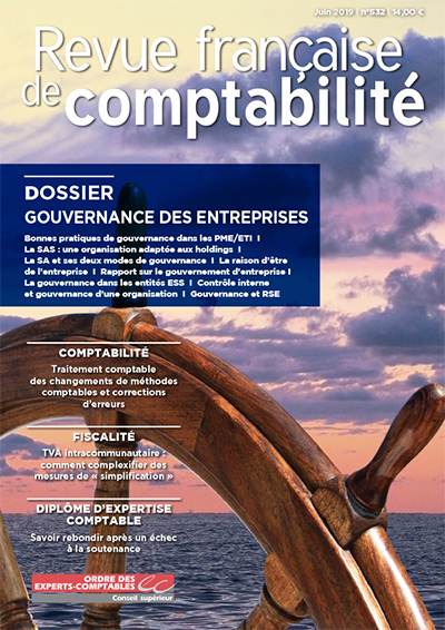 RFC N° 532 - Juin 2019 - Dossier : Gouvernance des entreprises